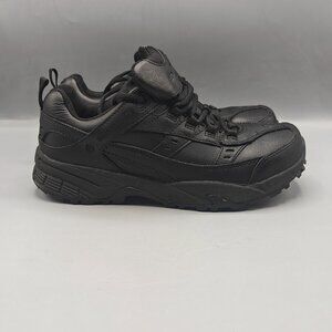 RED WING Women's Steel Toe Athletic Black Work Shoes